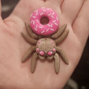 3D printed donut spider